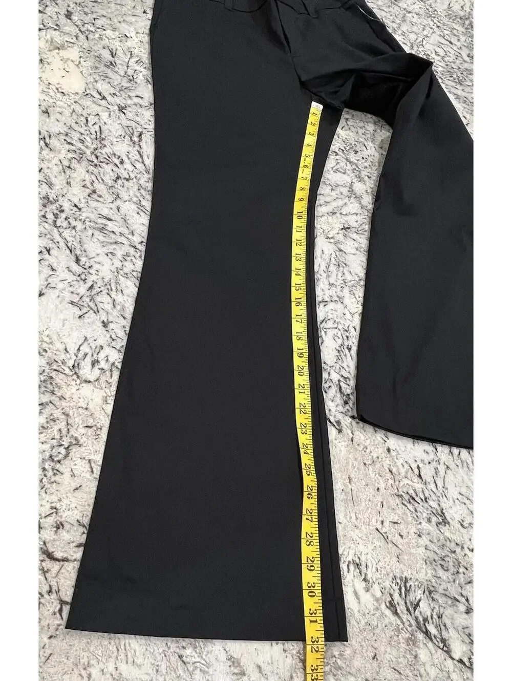 Women's NWT OLD NAVY Ultimate Trouser BLACK Stretch Sz 12 - Picture 4 of 9